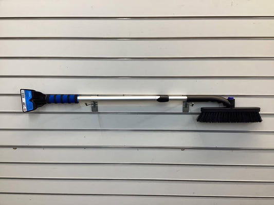 Hopkins Mallory 52" Polar Vortex Extending Snow Broom & Ice Scraper