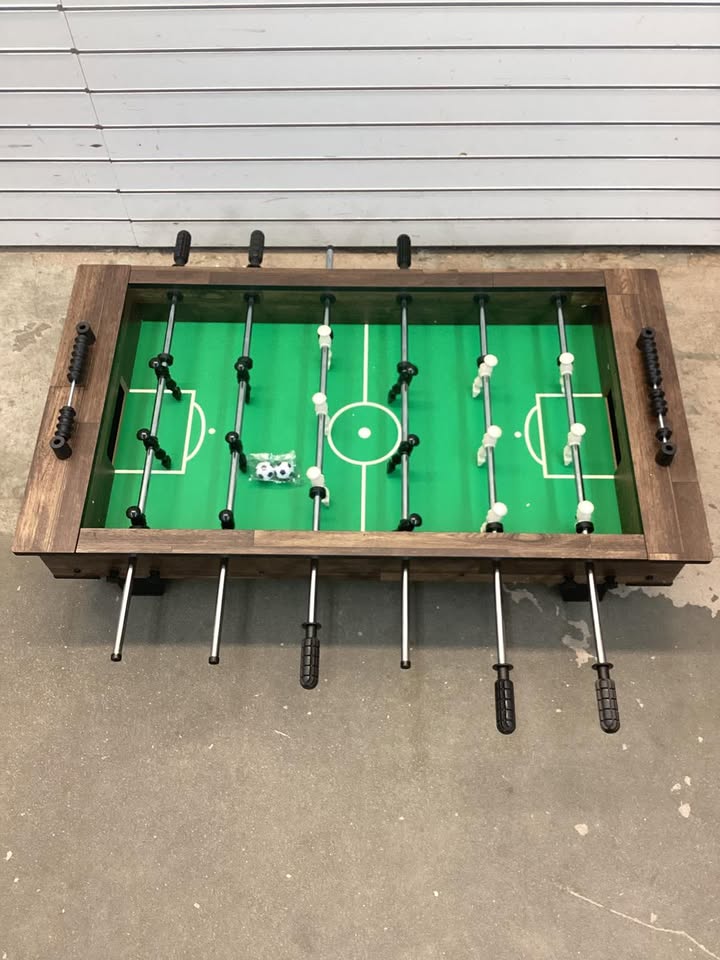 Tabletop Foosball Table, Arcade Table Soccer w/ 2 Balls - 40in