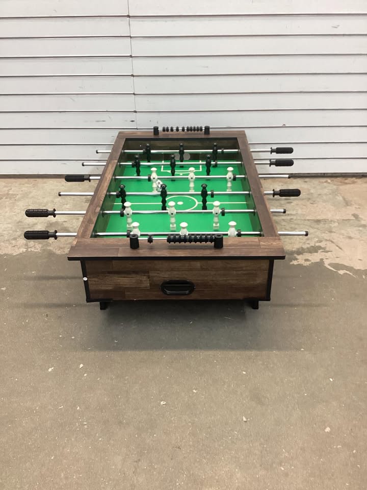 Tabletop Foosball Table, Arcade Table Soccer w/ 2 Balls - 40in