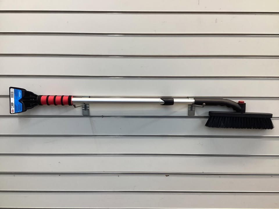 Hopkins Mallory 52" Polar Vortex Extending Snow Broom & Ice Scraper