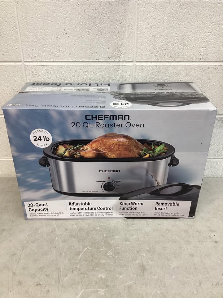 Chefman 20-Quart Roaster Oven with Adjustable Temperature Control