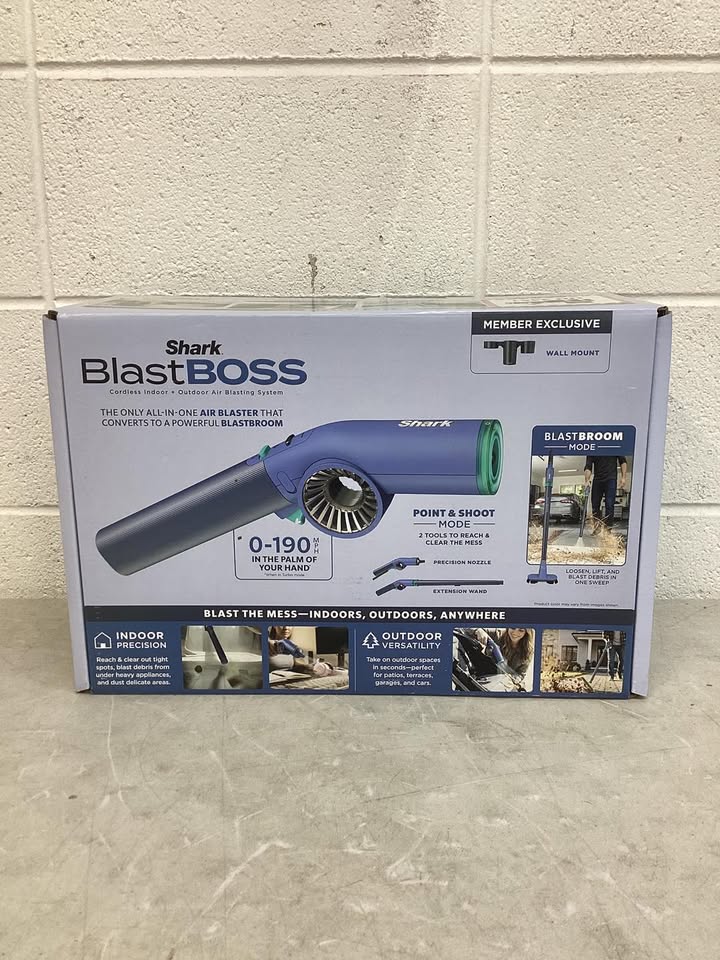 Shark BlastBoss All-in-One Air Blasting System