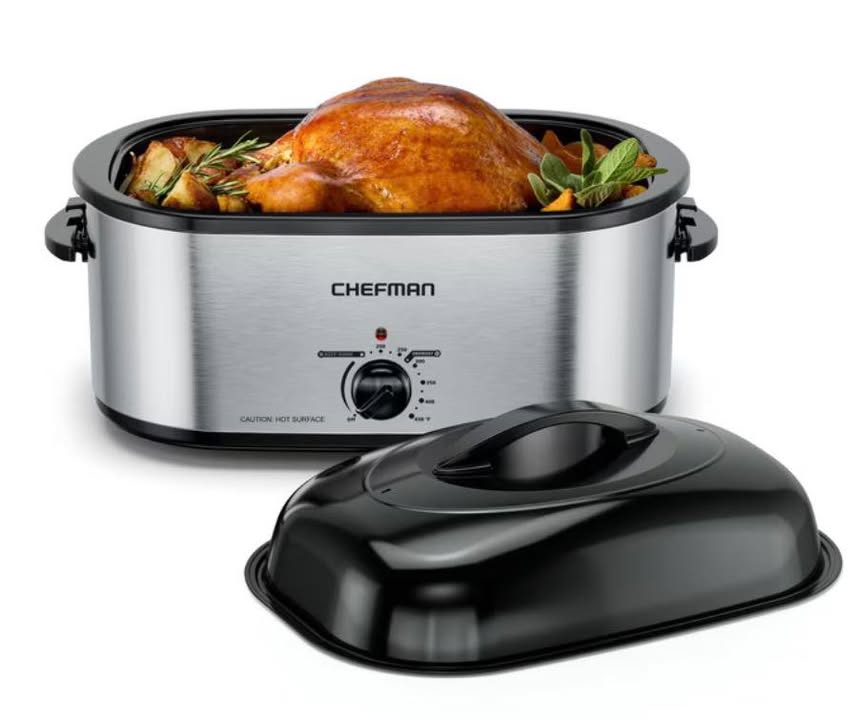 Chefman 20-Quart Roaster Oven with Adjustable Temperature Control