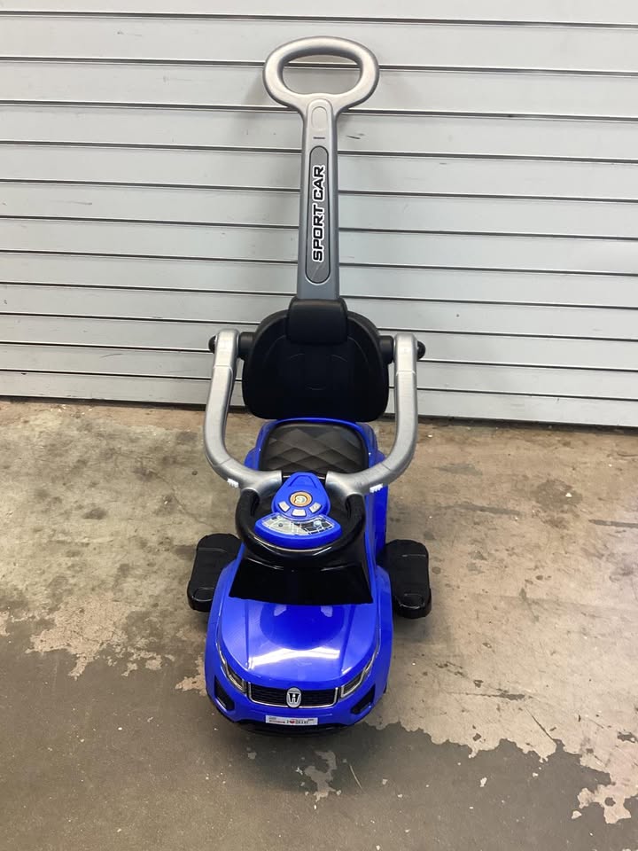 3 In 1 Ride on Push Car Toddler Stroller Sliding Car with Music