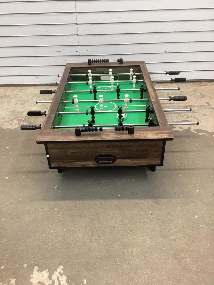 Tabletop Foosball Table, Arcade Table Soccer w/ 2 Balls - 40in