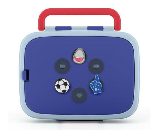 Ello Benni Kids Bento Lunch Box with Carry Handle & Ice Pack