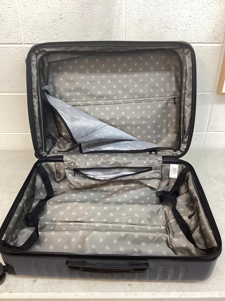 Lightly Used iFLY Smart Departure Hardside 2-Piece Luggage Set, Charcoal