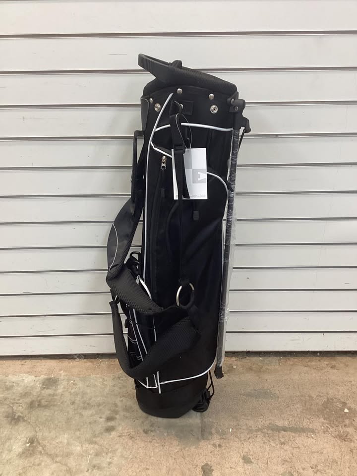 Costway Golf Stand Cart Bag with 4 Way Divider Carry Organizer Pockets