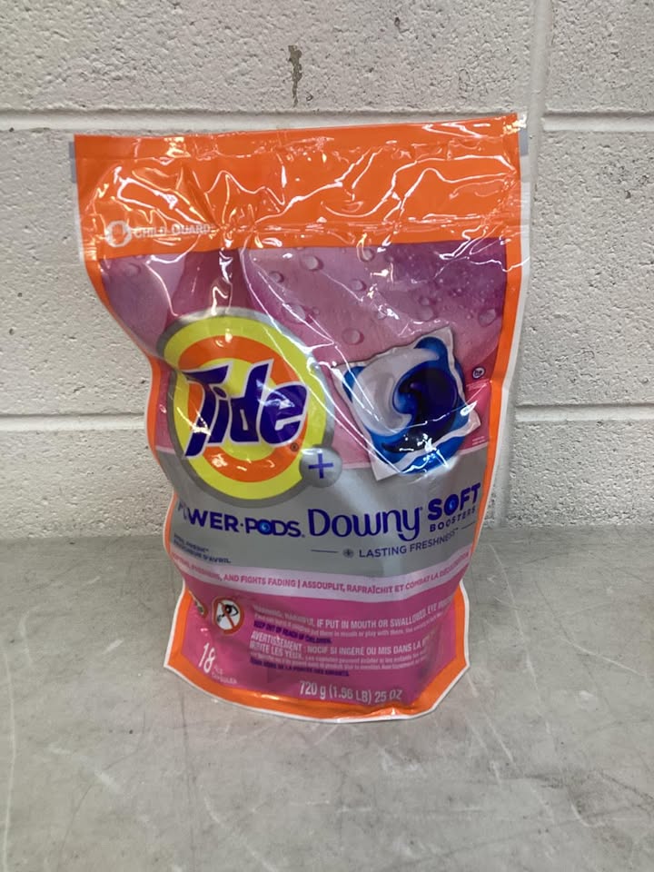 Tide Power PODS + Ultra OXI Laundry Detergent Pacs 18ct