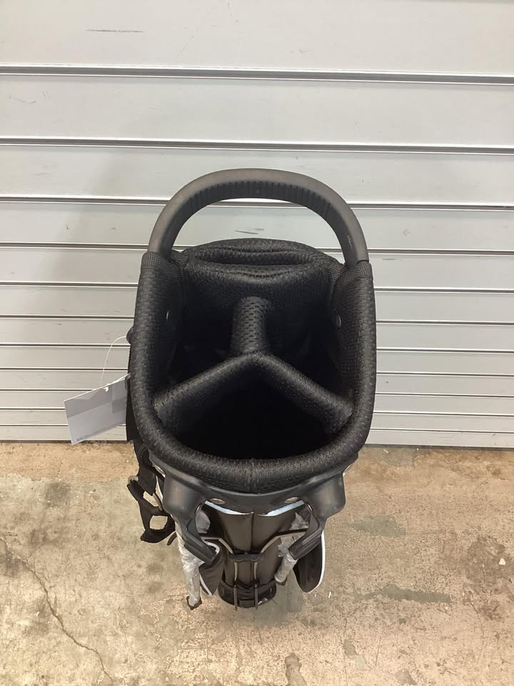 Costway Golf Stand Cart Bag with 4 Way Divider Carry Organizer Pockets