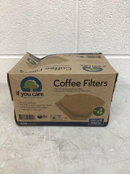 If You Care #4 Unbleached Coffee Filter, 400 ct.