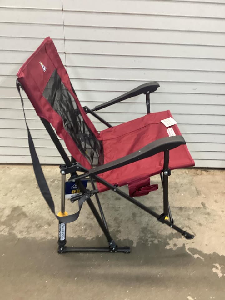 GCI Outdoor RoadTrip Rocker XL Portable Folding Camp Chair