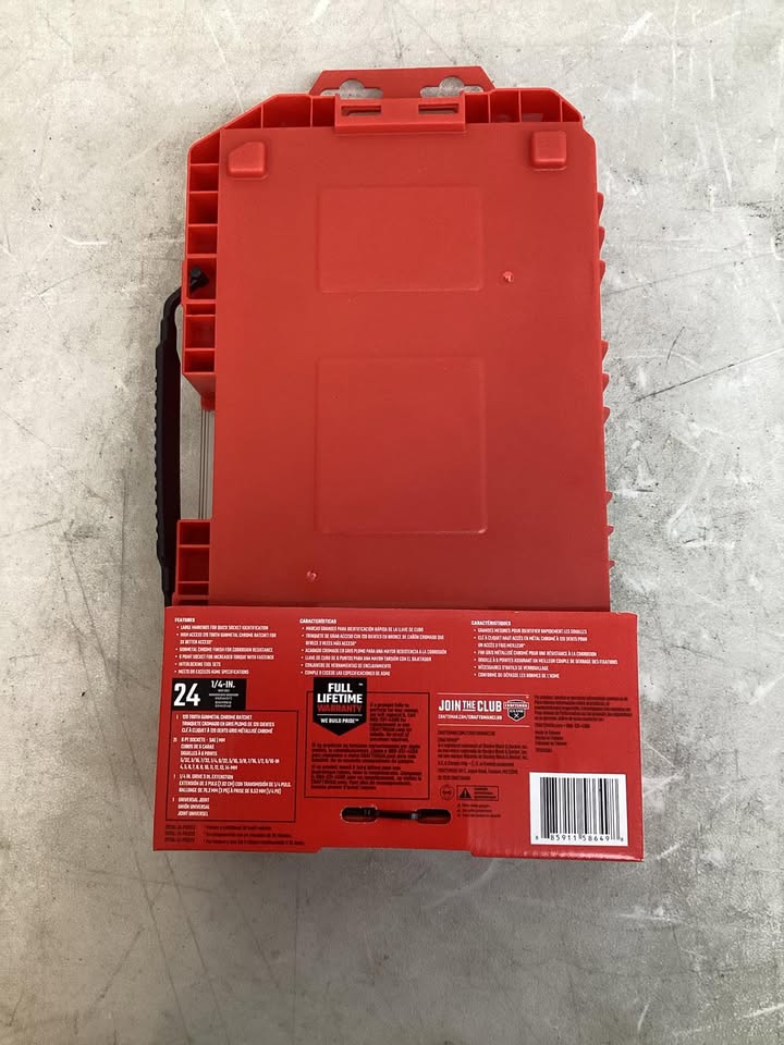 CRAFTSMAN VERSASTACK 24 -Piece Metric and standard (SAE) Mechanics Tool Set