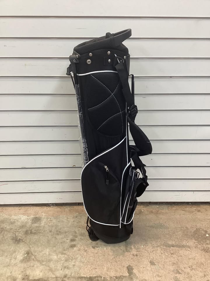 Costway Golf Stand Cart Bag with 4 Way Divider Carry Organizer Pockets