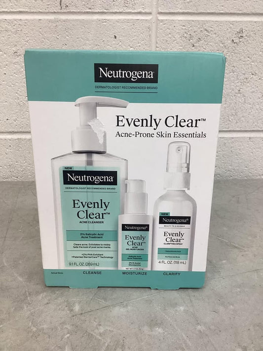 Neutrogena Evenly Clear Acne-Prone Skin Essentials Set