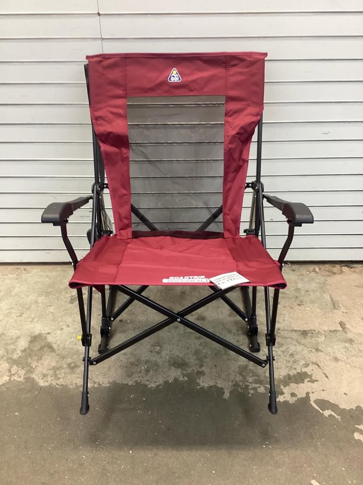 GCI Outdoor RoadTrip Rocker XL Portable Folding Camp Chair