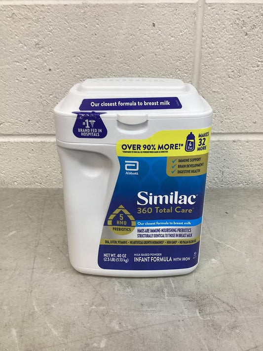 Similac 360 Total Care Infant Formula, 40 oz.