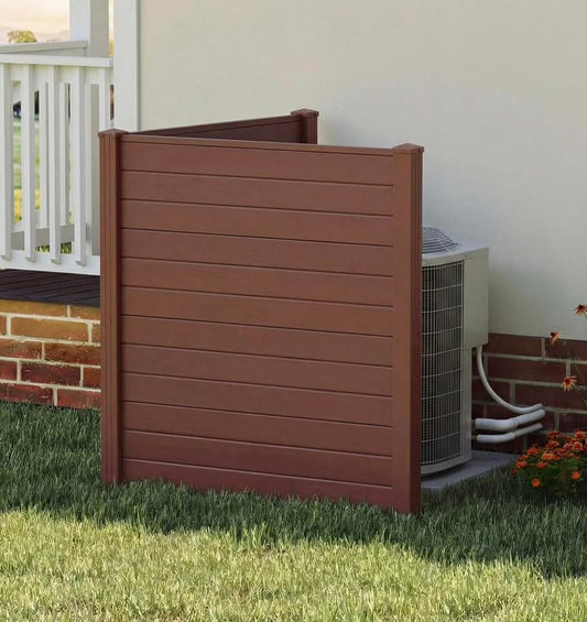 Lightly Used 2 Panels 48'' L x 48'' H Air Conditioner Fence