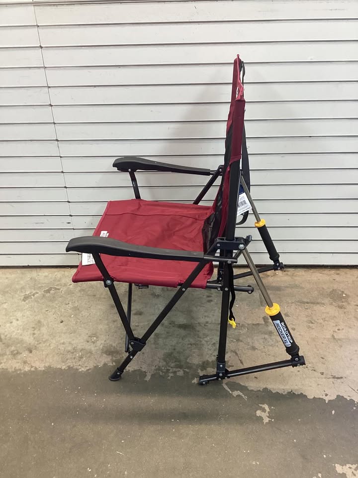 GCI Outdoor RoadTrip Rocker XL Portable Folding Camp Chair