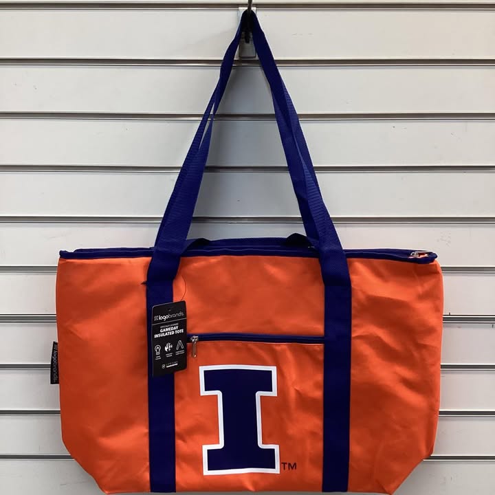Logo Brands Illinois Fighting Illini Gameday Insulated Tote