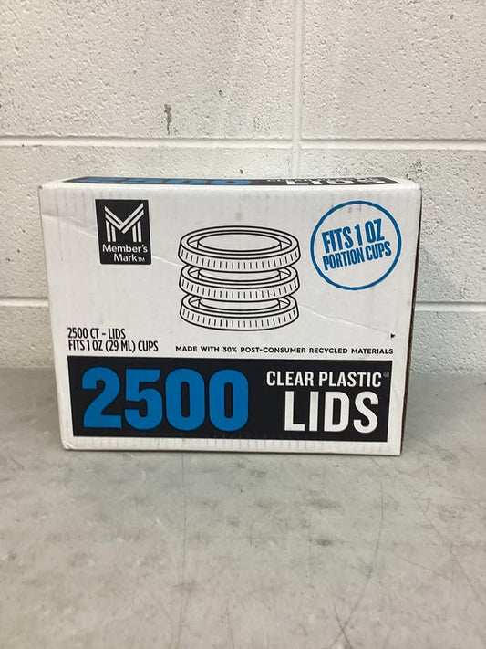 Member's Mark Clear Portion Lids 1oz., 2,500ct.