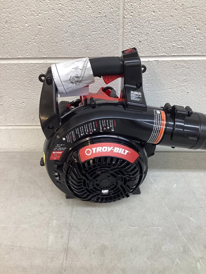 Troy-Bilt TB272V 150 MPH/450 CFM 27cc Gas Handheld Leaf Blower and Vacuum