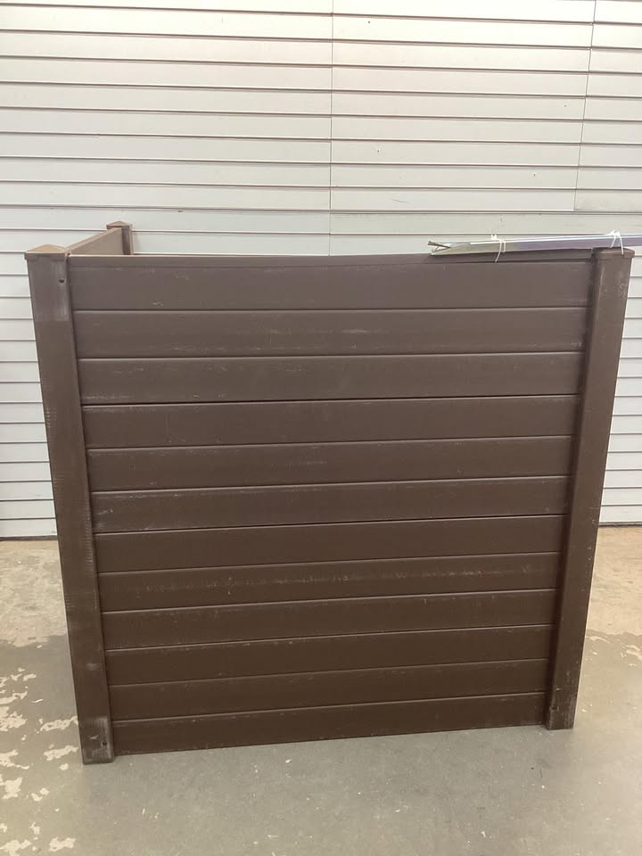 Lightly Used 2 Panels 48'' L x 48'' H Air Conditioner Fence