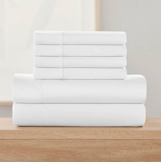 Member's Mark Performance 500-Thread-Count Solid Sheet Set Queen Size