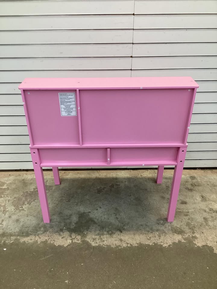 Costway Kids Desk and Chair Set with Hutch and Bulletin Board