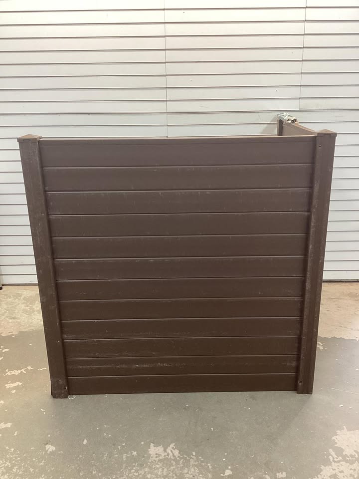 Lightly Used 2 Panels 48'' L x 48'' H Air Conditioner Fence