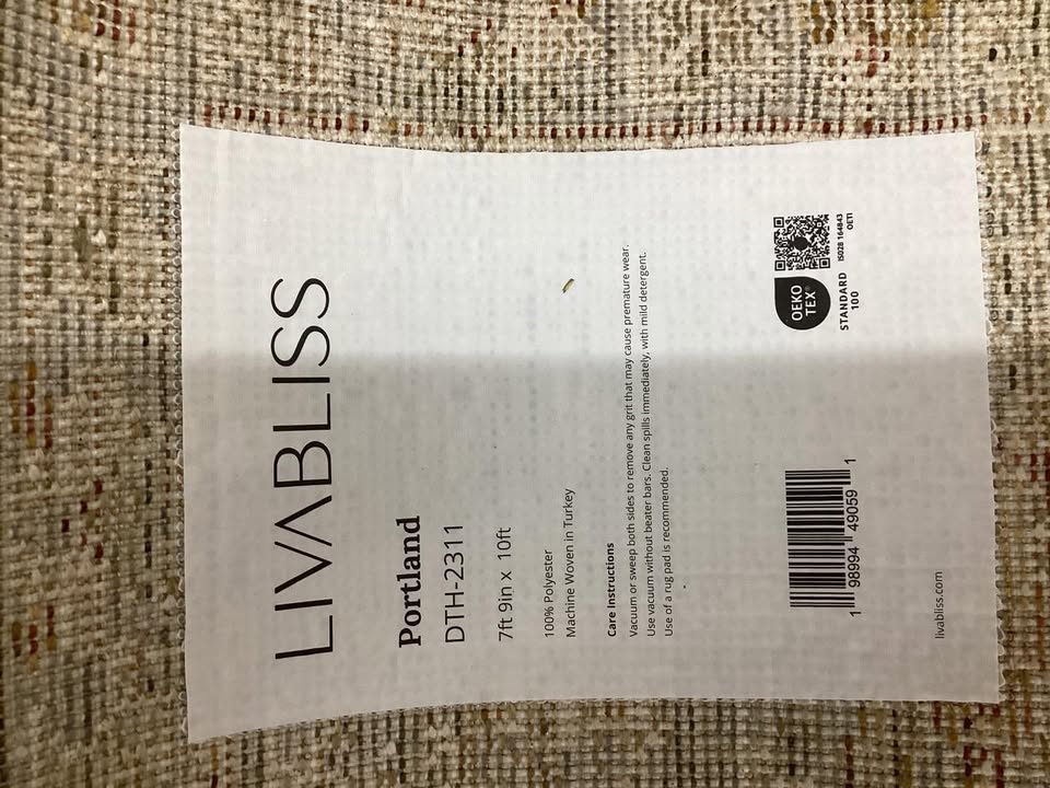 Livabliss Portland Rug 7’9” x 10’
