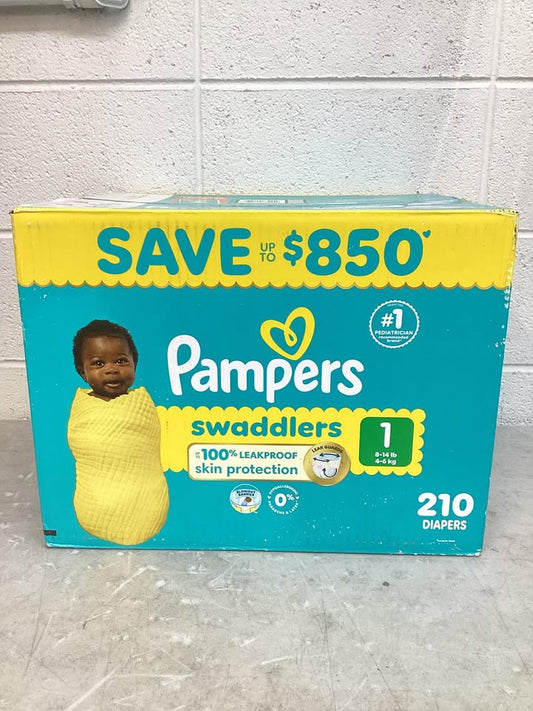 Pampers Swaddlers Ultra Diapers Size 1 210ct
