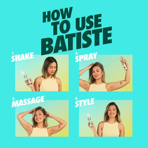 Batiste Dry Shampoo, Original Fragrance, Mini Travel Size 1.06 oz