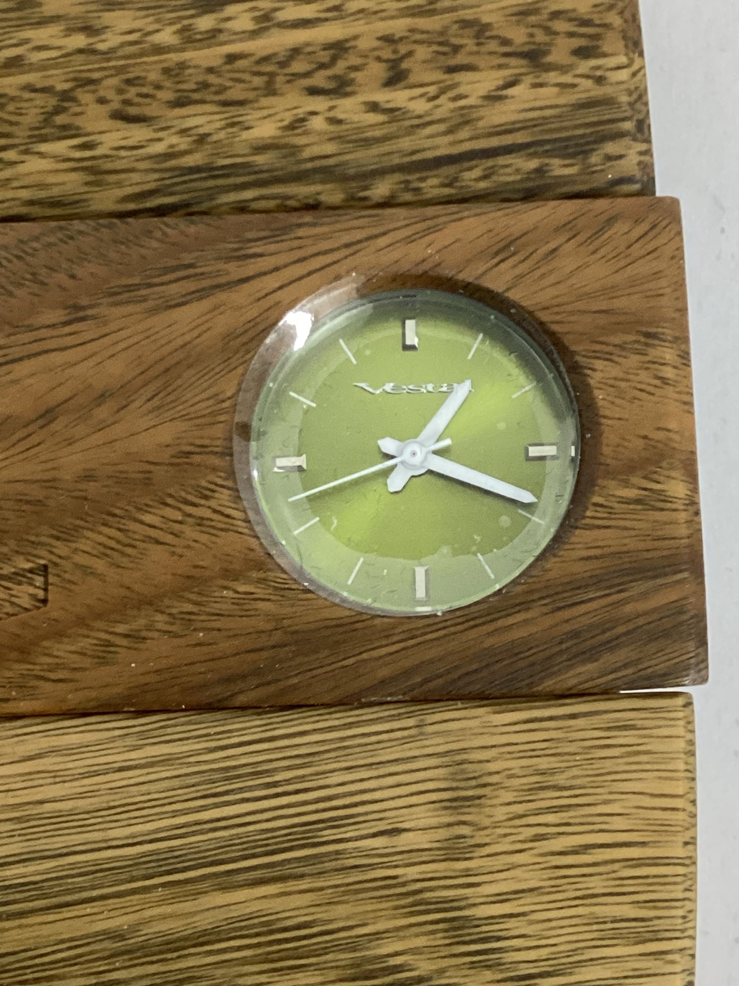 Vestal RoseWood Cuff Watch, Splash Resistant, Stainless Steel