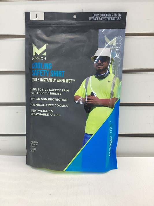Mission Men's Cooling Safety Crew Shirt