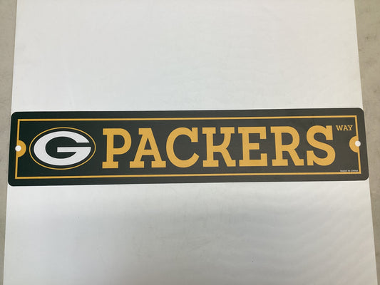 Green Bay Packers Street Sign 5" x 24"