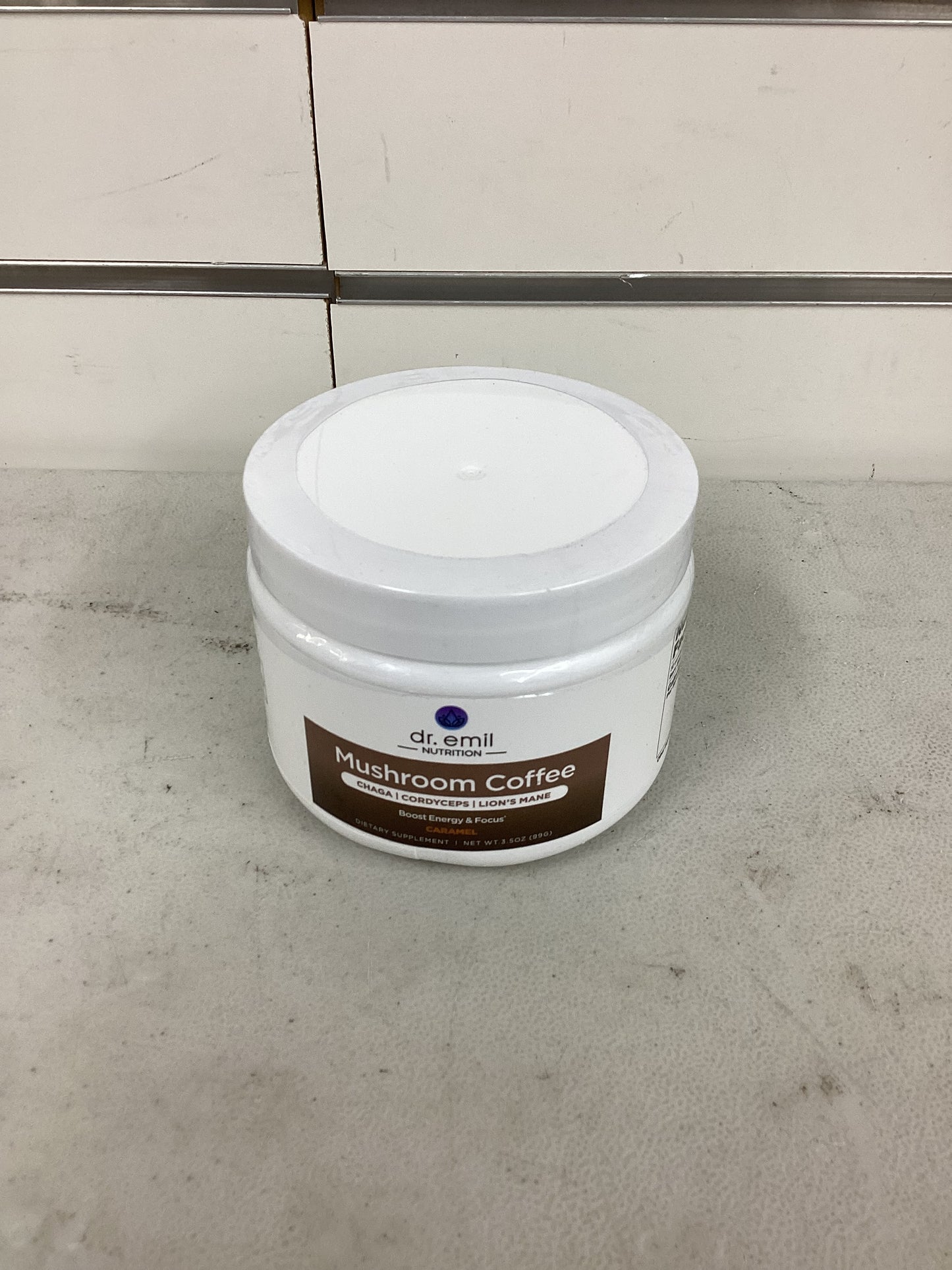Dr. Emil Mushroom Coffee for Focus & Energy