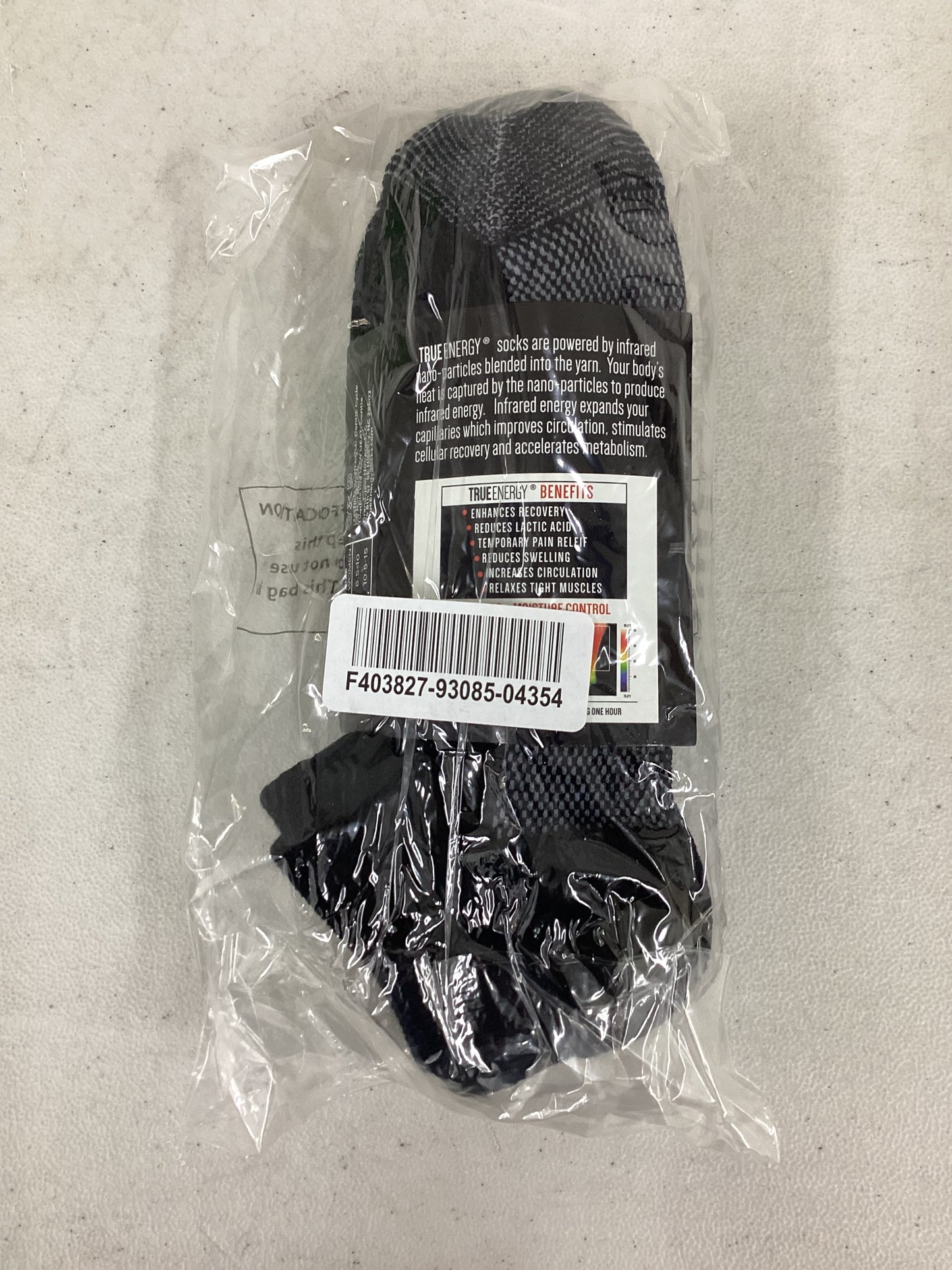 True Energy 3 Pack Sport Lo-Cut Socks Size S/M