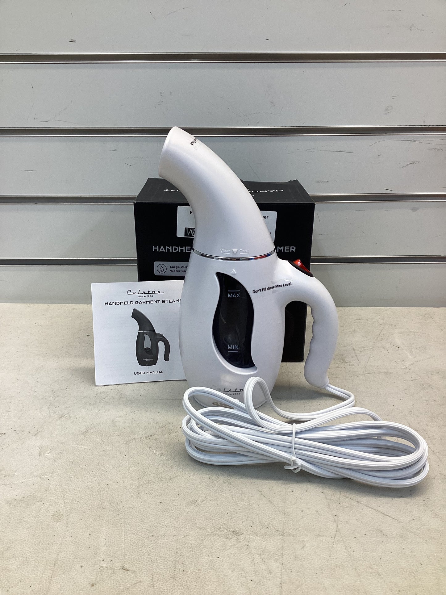 Colston Portable Handheld Fabric & Garment Steamer
