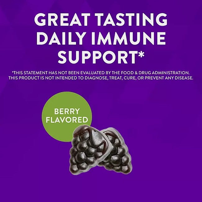 Nature’s Way Sambucus Elderberry Gummies, 120 ct.