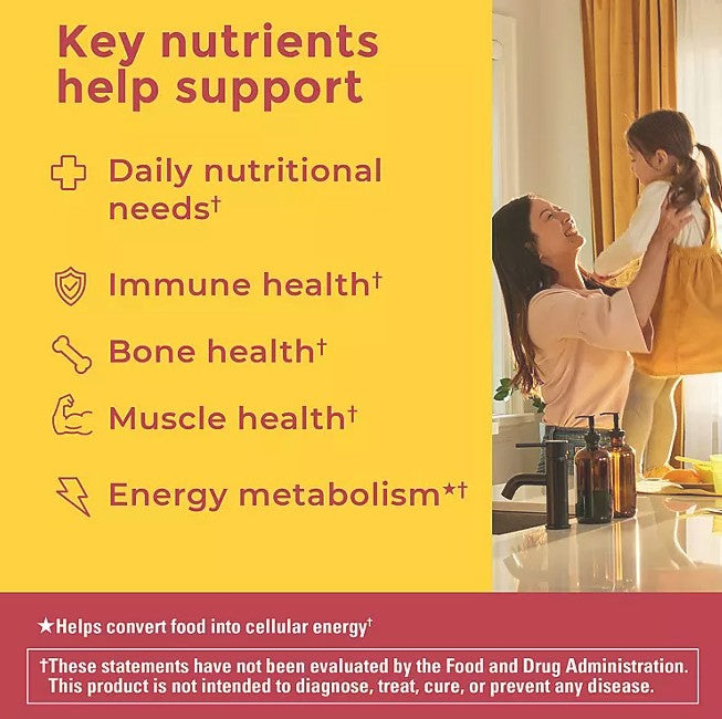 Nature Made Zero Sugar Multivitamin Gummies, 190 ct.