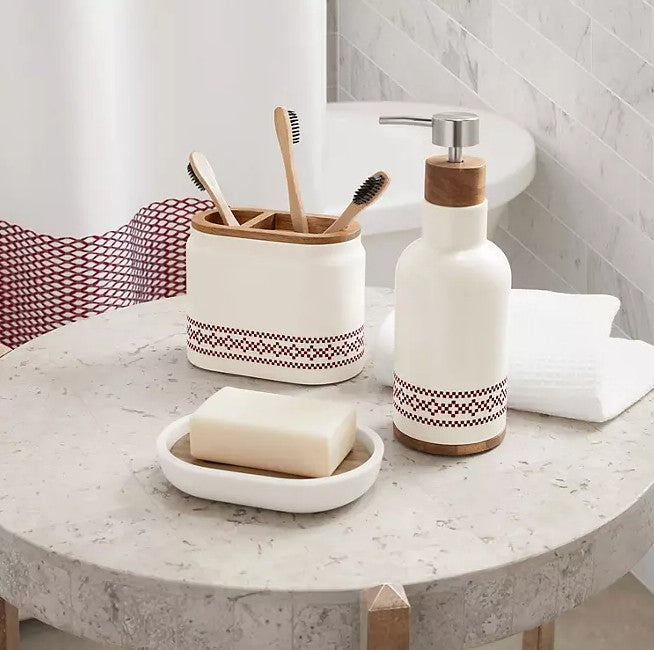 Member's Mark 6-Piece Premium Bath Set - Rust
