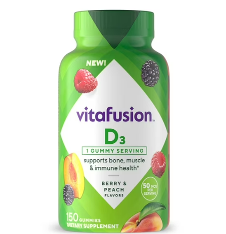 Vitafusion Vitamin D3 Gummy Vitamins, 150 ct.