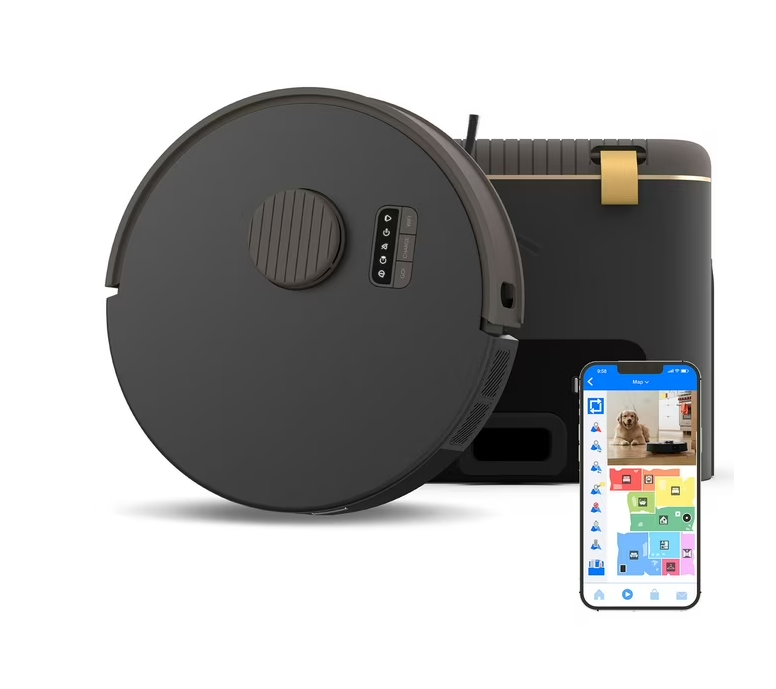 bObsweep Bio Robot Vacuum and Mop with Smart Navigation way Do/ Odor Filtering 100-Dck, made of Bio-Based Plastic